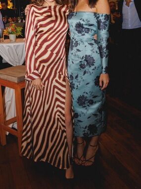 Emilia Wickstead Melina Floral Taffeta Faille Midi Dress NWT US 6 UK 10